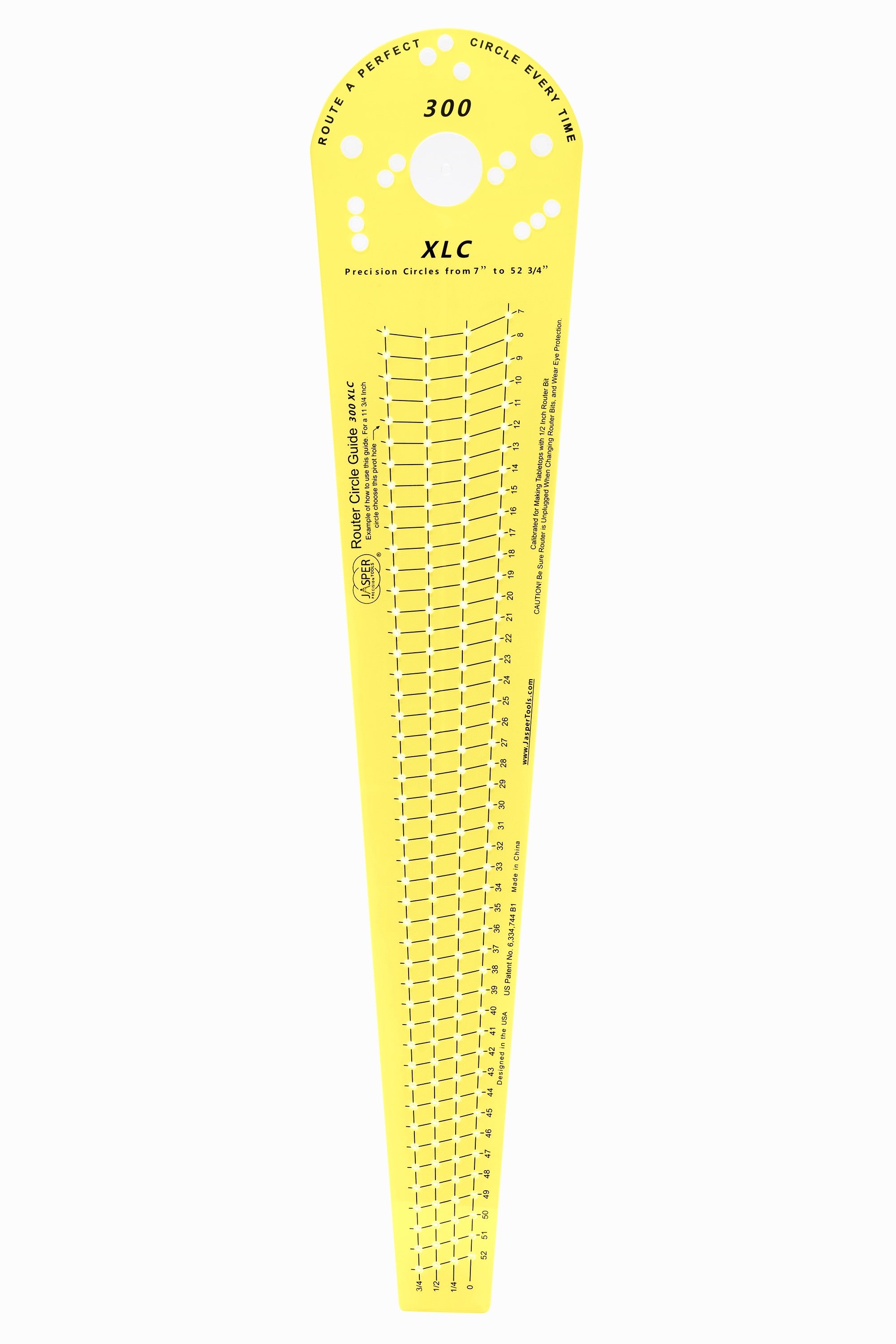 Jasper Router Guide Template Jasper 300 XLC XL Circle Guide for Standard Plunge Routers – Jasper Tools