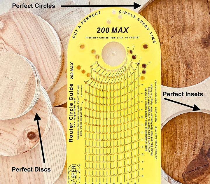 Jasper Router Guide Template Jasper 200 Precision Circle Guide – Jasper Tools